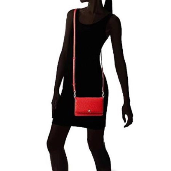 SALE💥Michael KORS Crossbody Leather Clutch-Wallet - Picture 2 of 8